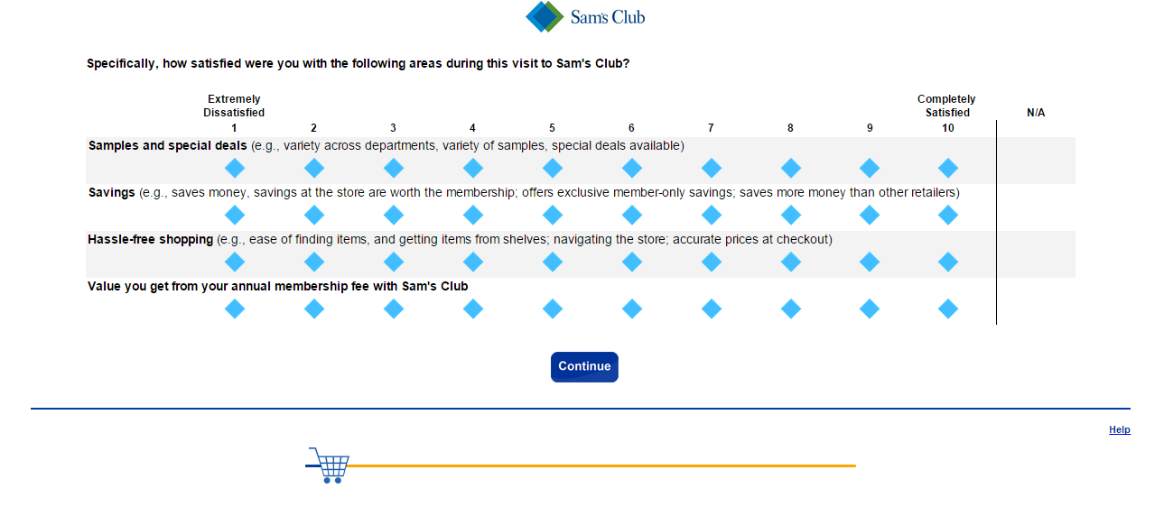 sam's club survey completion