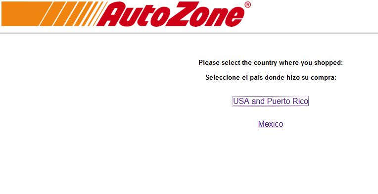 "autozone survey autozone.com www.autozonecares.com customer satisfaction opinion"