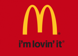 McDonalds I'm lovin' it logo