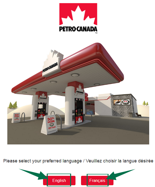 Petro Canada Survey Step 1
